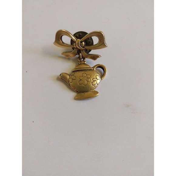 50pcs Small Teapot Charms Golden - Mini Kettle Pendants For DIY Jewelry Making